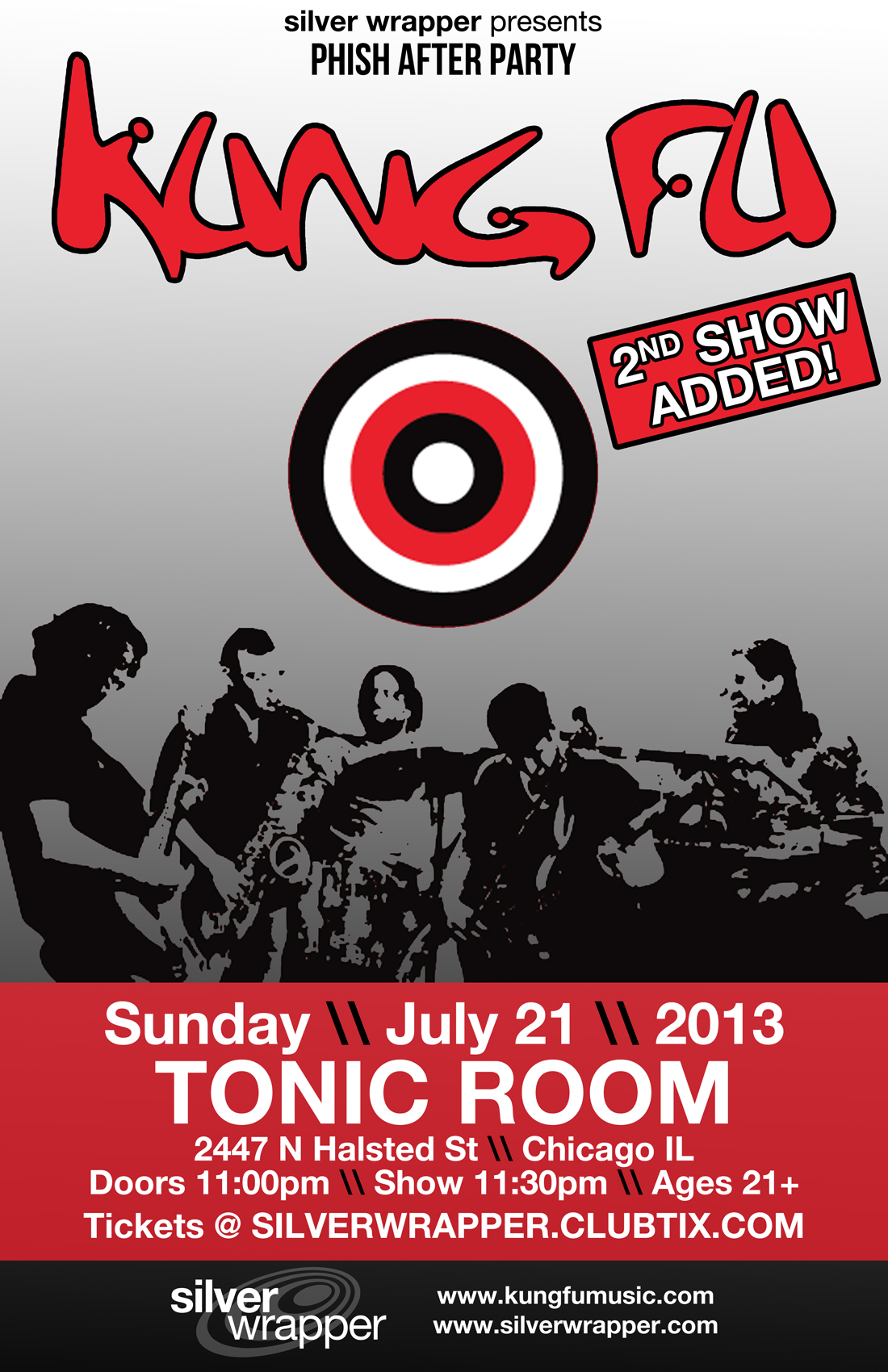 Kung Fu Adds Second Phish After Party in Chicago