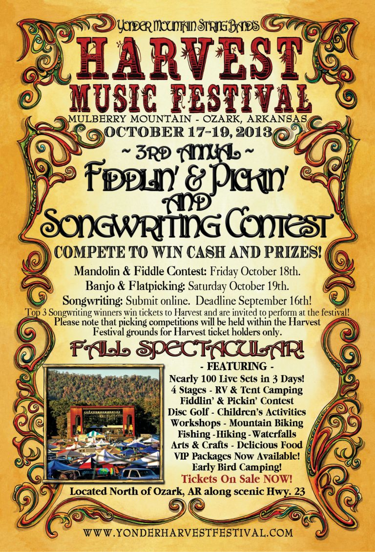 Harvest Festival Announces Fan Friendly Competitions & Contests
