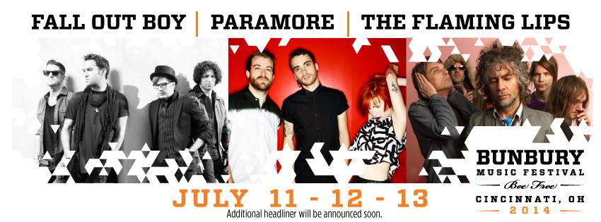 Bunbury Music Festival in Cincy Announces 2014 Artist Lineup