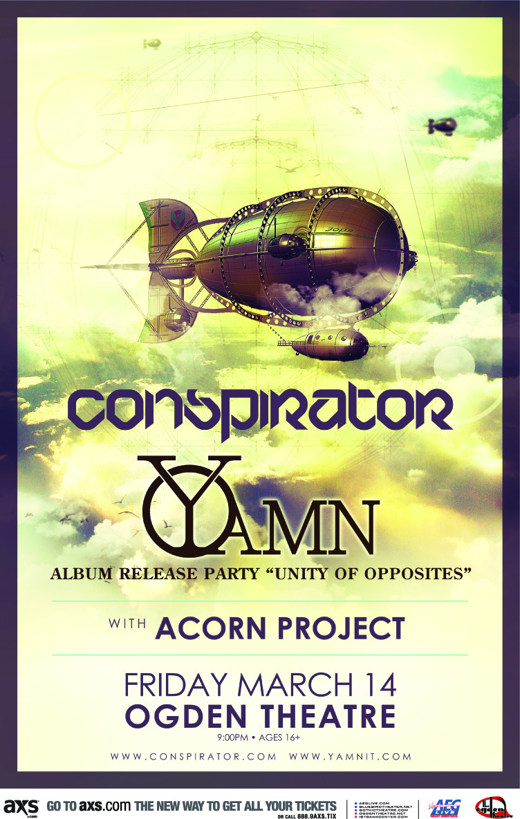 Yamn's Album Release Party and Conspirator at The Ogden