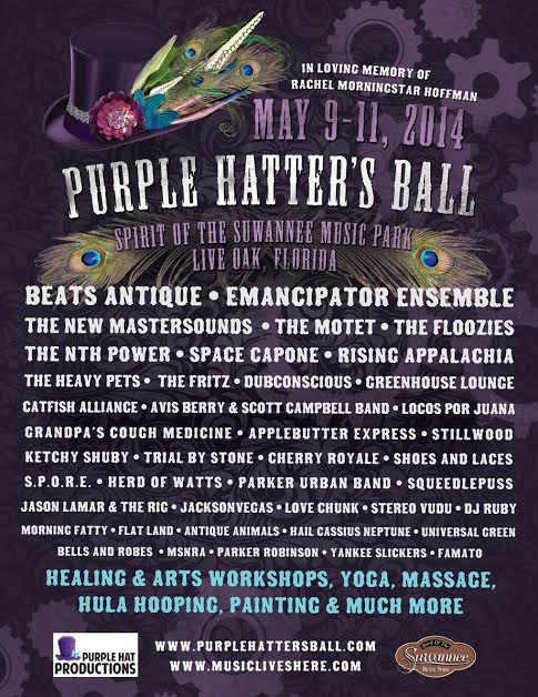 Purple Hatter's Ball adds The Motet, The Floozies & More