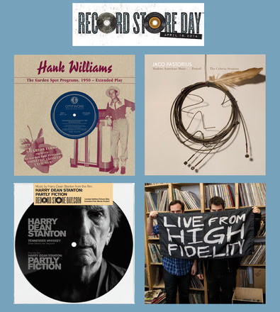 Hank Williams & Jaco Pastorius headline Record Store Day