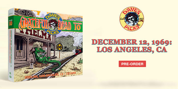 Dead.net Announces Dave's Picks Vol. 10, 12/12/69