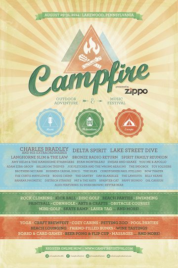 Inaugural Campfire Outdoor Adventure & Music Festival in PA