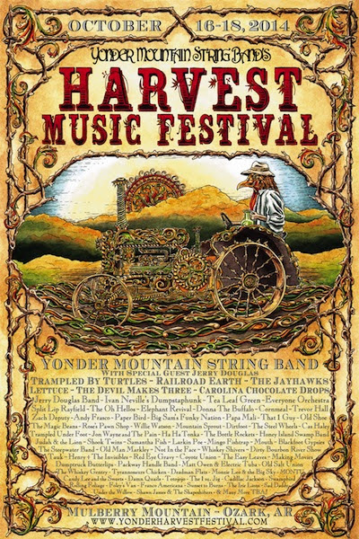Yonder Mountain Harvest Music Festival Announces 2014 Lineup