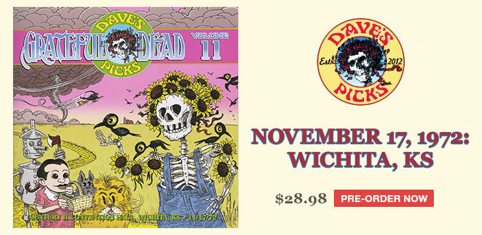 Sneak Preview: Dave's Picks Volume 11 Listening Party