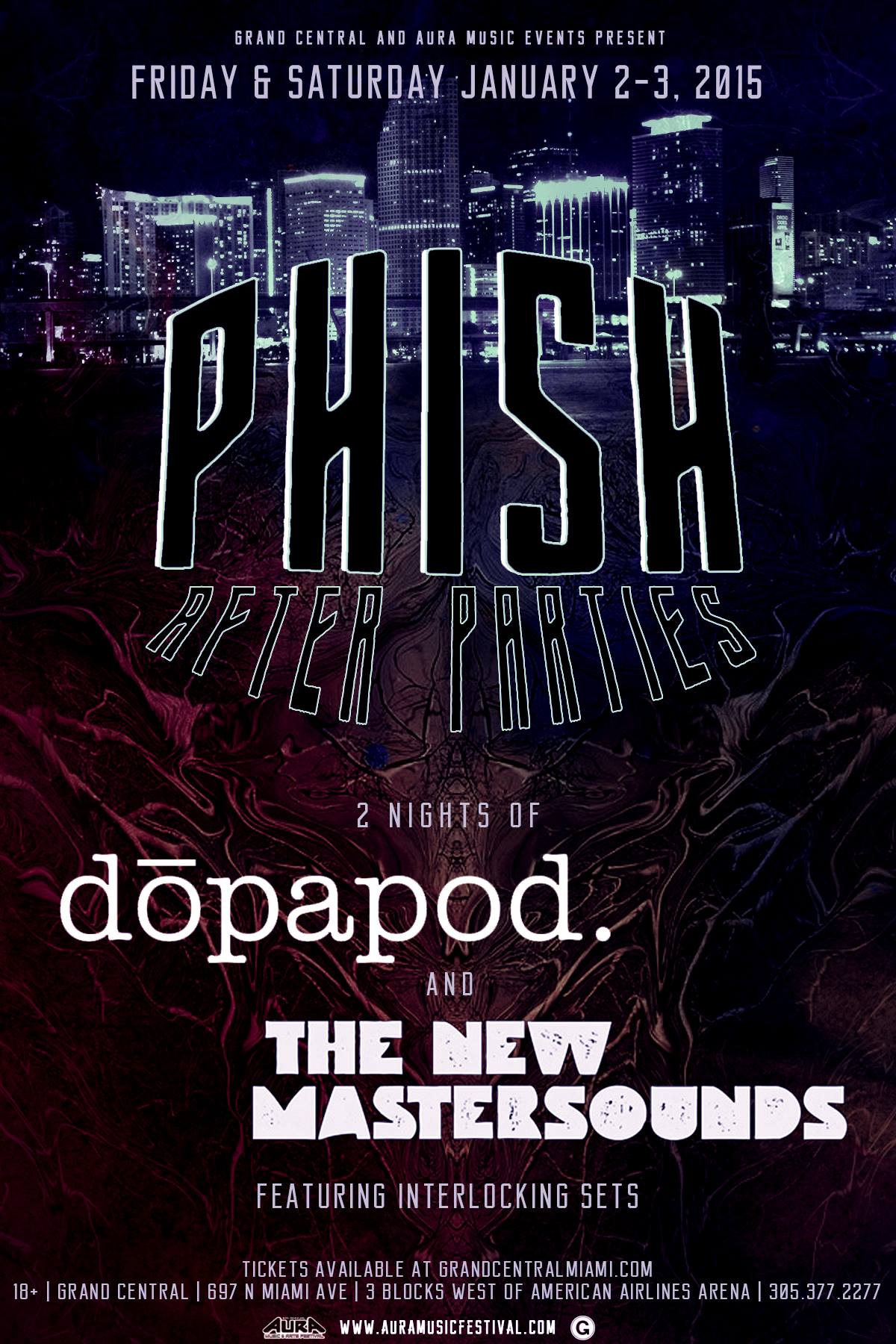 Dopapod and The New Mastersounds Announce Two Nights in Miami