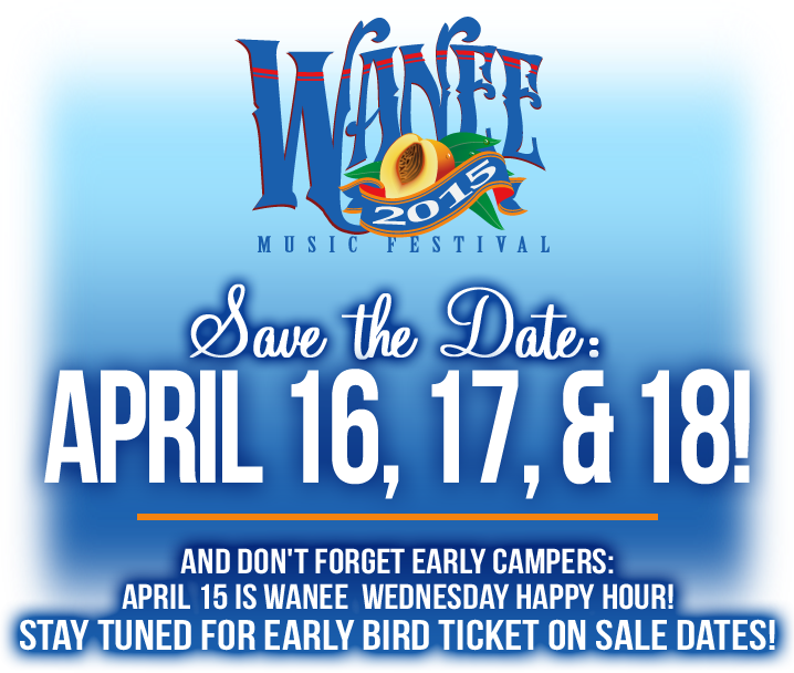 Wanee 2015 Dates Announced