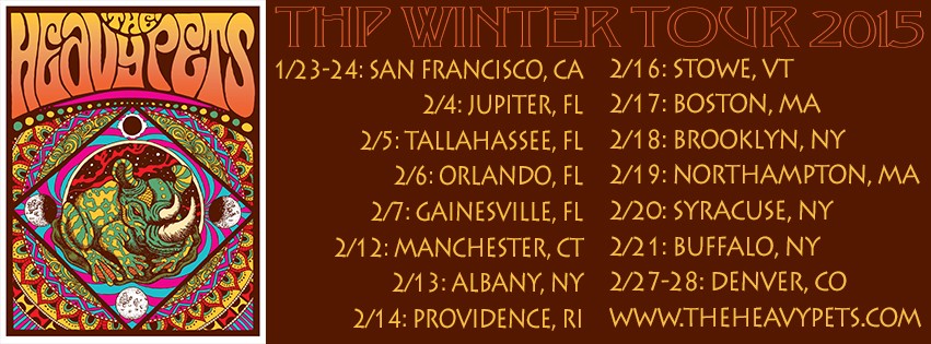 The Heavy Pets Winter Tour Kicks off This Weekend