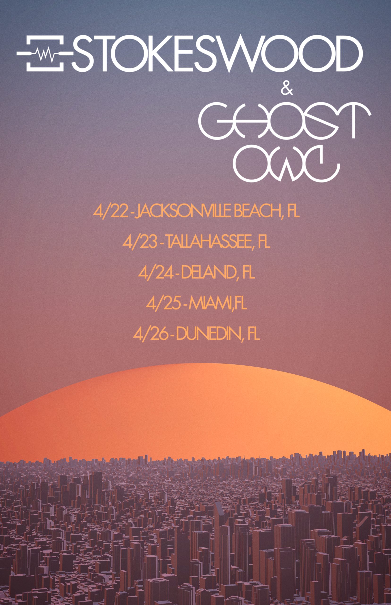 Stokeswood and Ghost Owl Announce Five-Night Florida Run