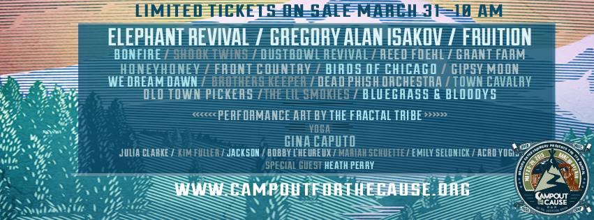 Bonfire Entertainment Presents 7th Annual Campout For The Cause