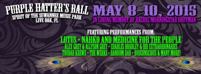 Purple Hatter's Ball Adds TAUK and Mingo Fishtrap, Releases Daily Schedule