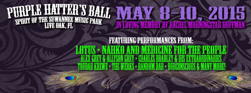 Purple Hatter's Ball Adds TAUK and Mingo Fishtrap, Releases Daily Schedule