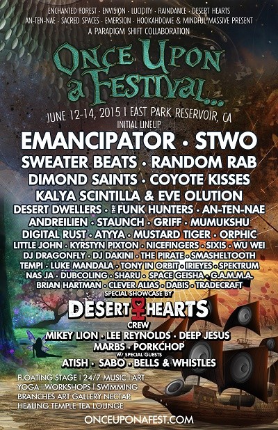 Once Upon A Festival Brings Together an Epic Collaboration for 2015