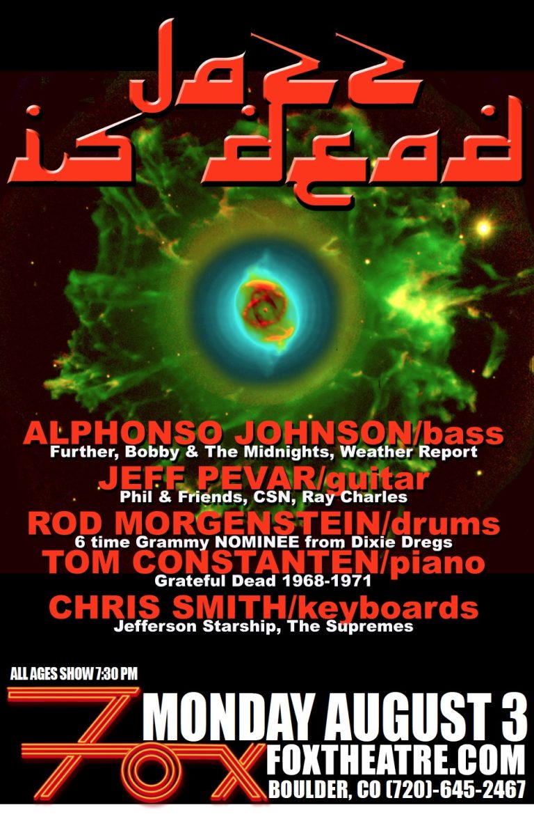 Just Announced: Jazz Is Dead @ Fox Theatre