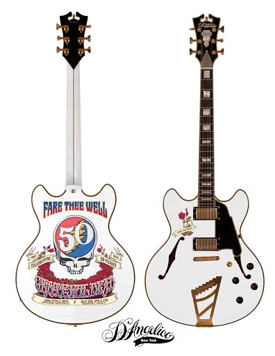 HeadCount to Auction Commemorative D'Angelico Guitar Signed by The Dead