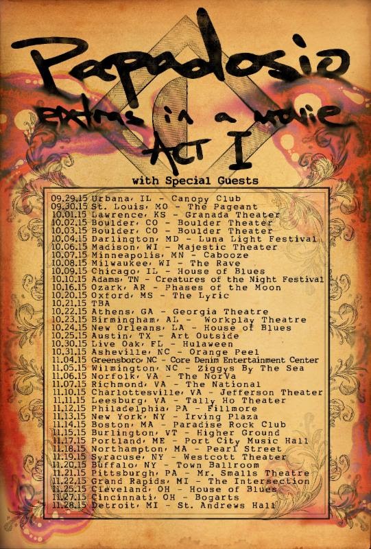 Papadosio Announces 2015 Fall Tour