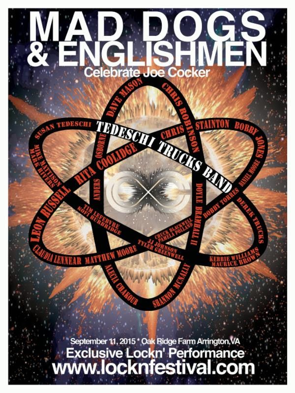 Lockn' Fest Announces Mad Dogs & Englishmen: A Celebration of Joe Cocker