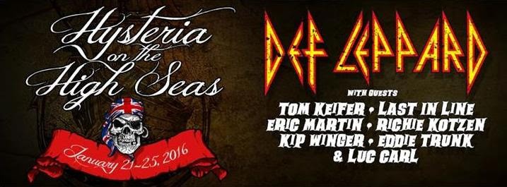 Def Leppard's Hysteria on the High Seas sets sail in January