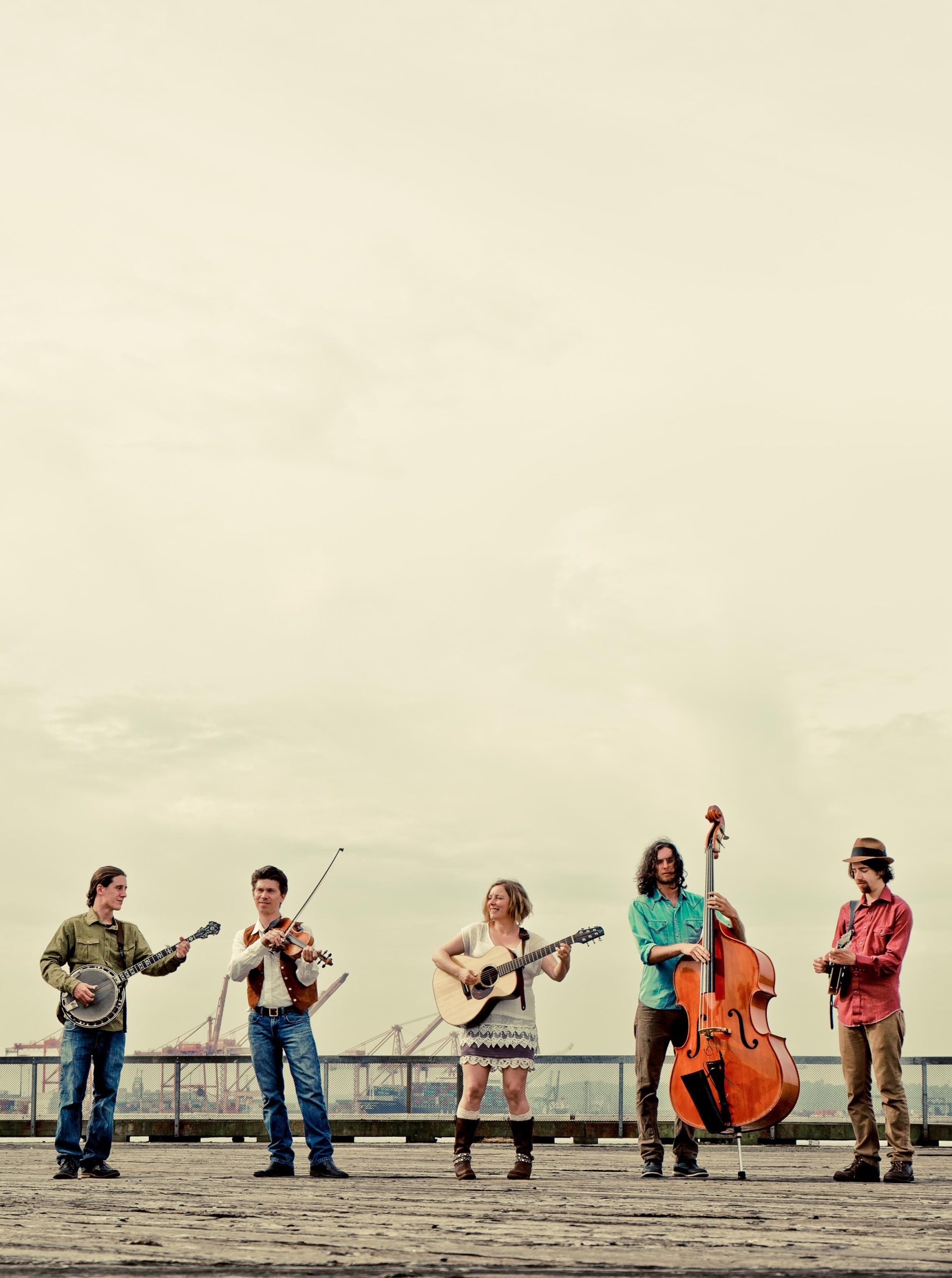 The Blackberry Bushes Stringband at Cervantes in Denver, Oct. 29