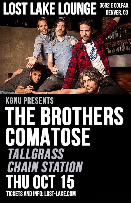 Brothers Comatose will play Lost Lake Lounge Thursday
