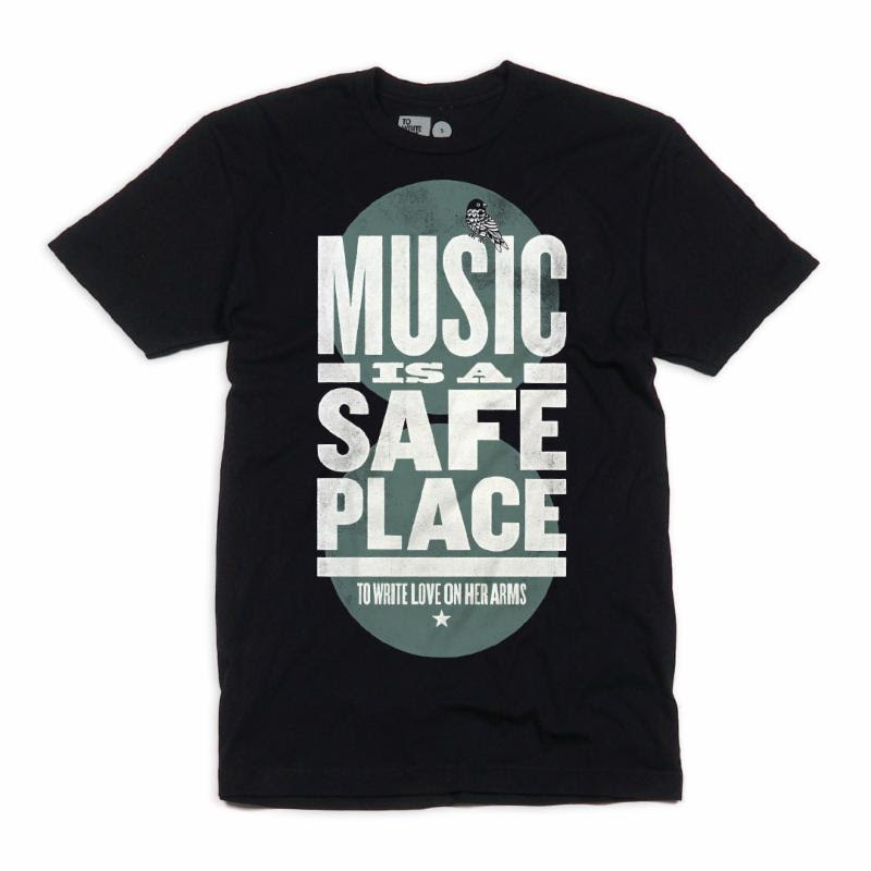 TWLOHA Launches "Music is a Safe Place" Campaign