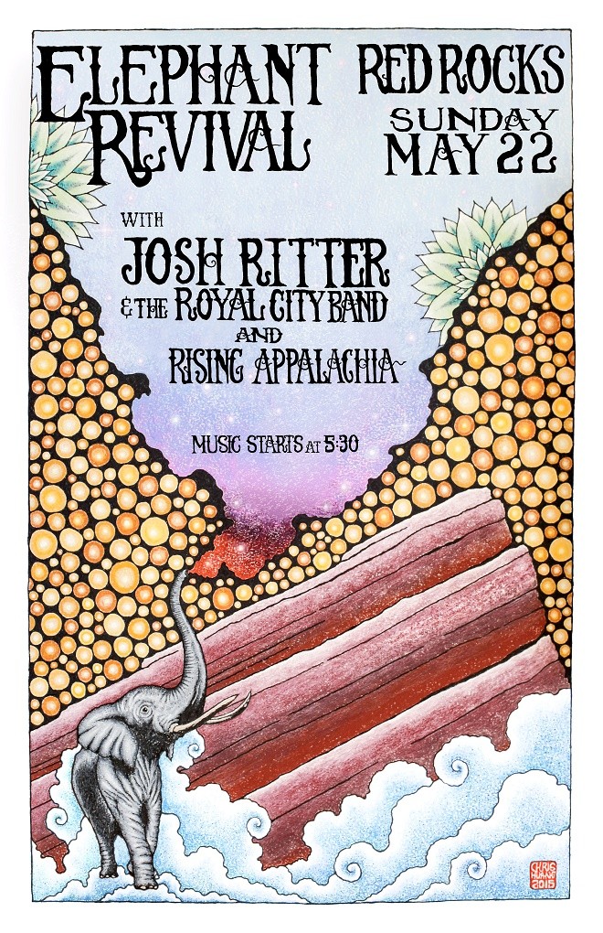 Elephant Revival Headlining Red Rocks