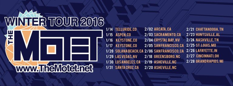 The Motet's 2016 Winter Tour with Special Guest Vocalists