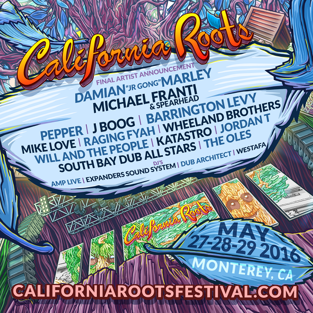 California Roots Music & Arts Festival Annouces More Artists