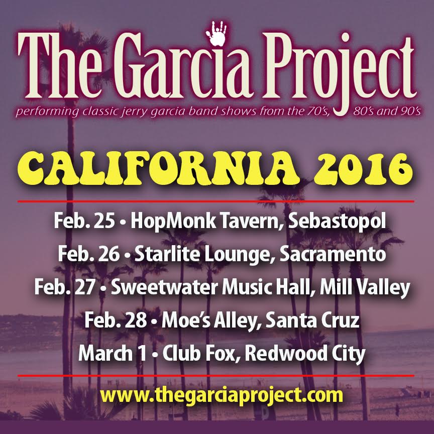 The Garcia Project announce West Coast Tour