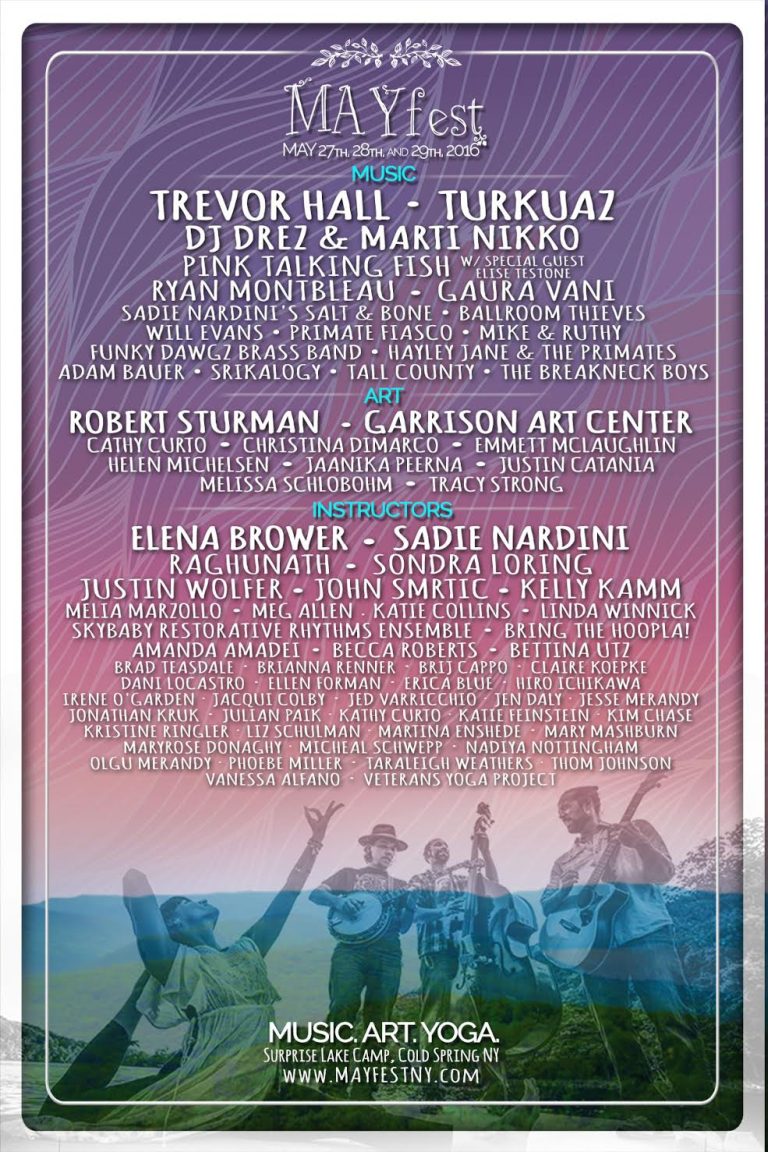 MAYfest Announces 2016 Lineup