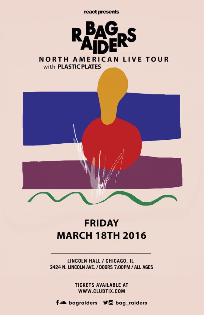 Bag Raiders Bring North American Live Tour to Lincoln Hall