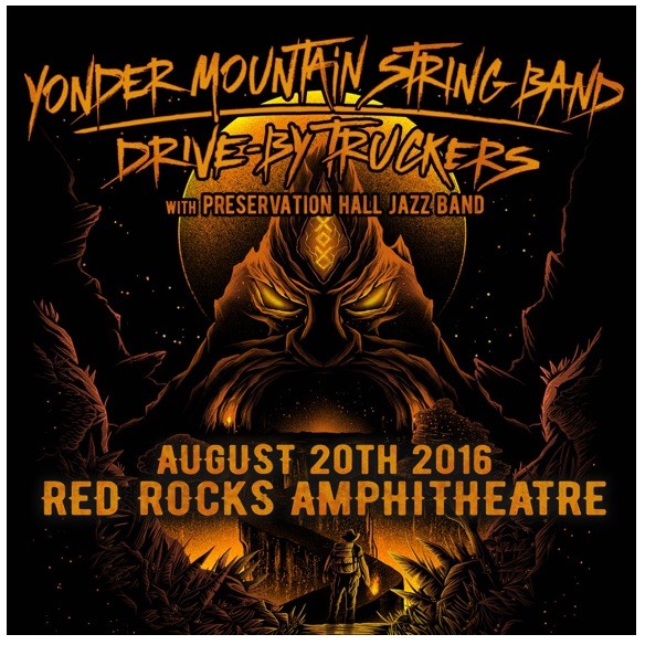 Yonder Mountain String Band & Drive-By Truckers Co-Headline Red Rocks