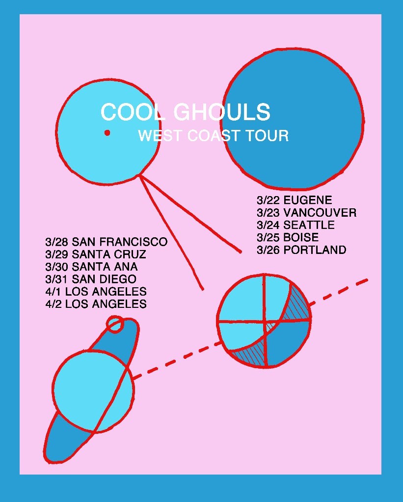 Cool Ghouls Announce Spring West Coast Tour