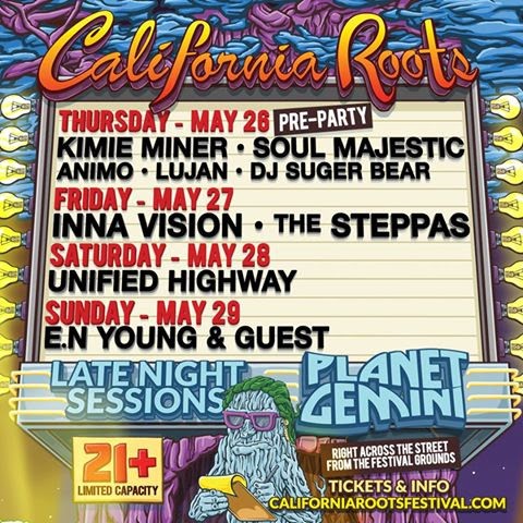 California Roots Announces Late Night Sessions