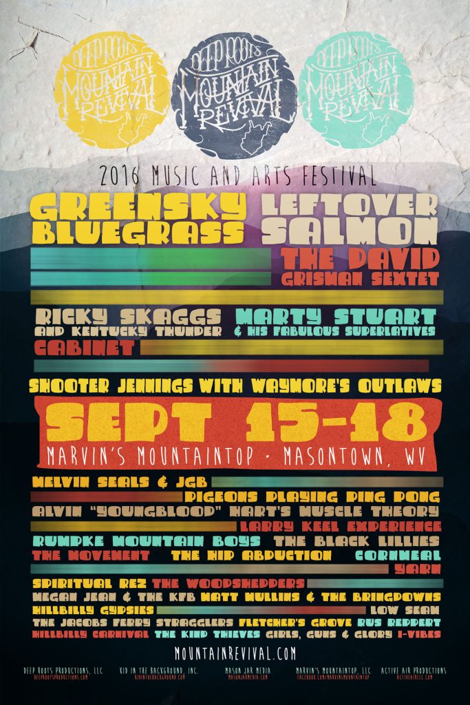 Deep Roots Mountain Revival Announces Initial Artist Lineup