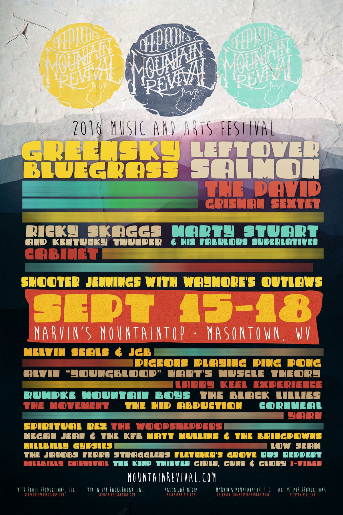 Deep Roots Mountain Revival Announces Initial Artist Lineup