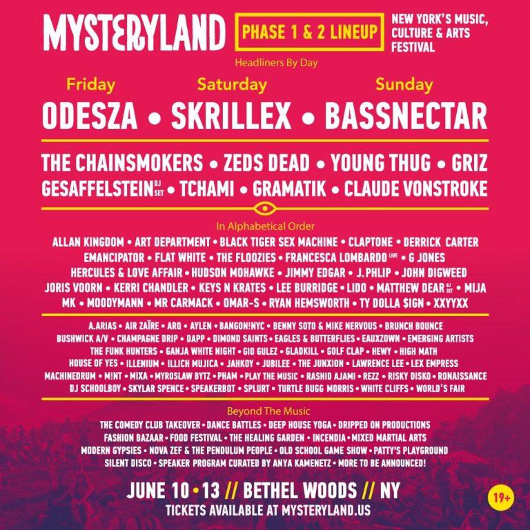 Mysteryland Festival Announces Phase Two Artists