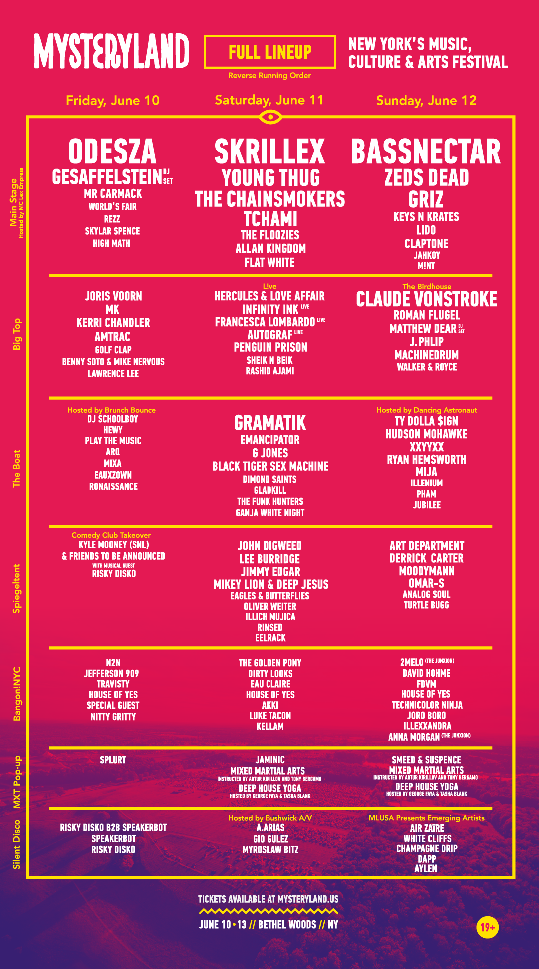 Mysteryland 2016 Announces Schedule