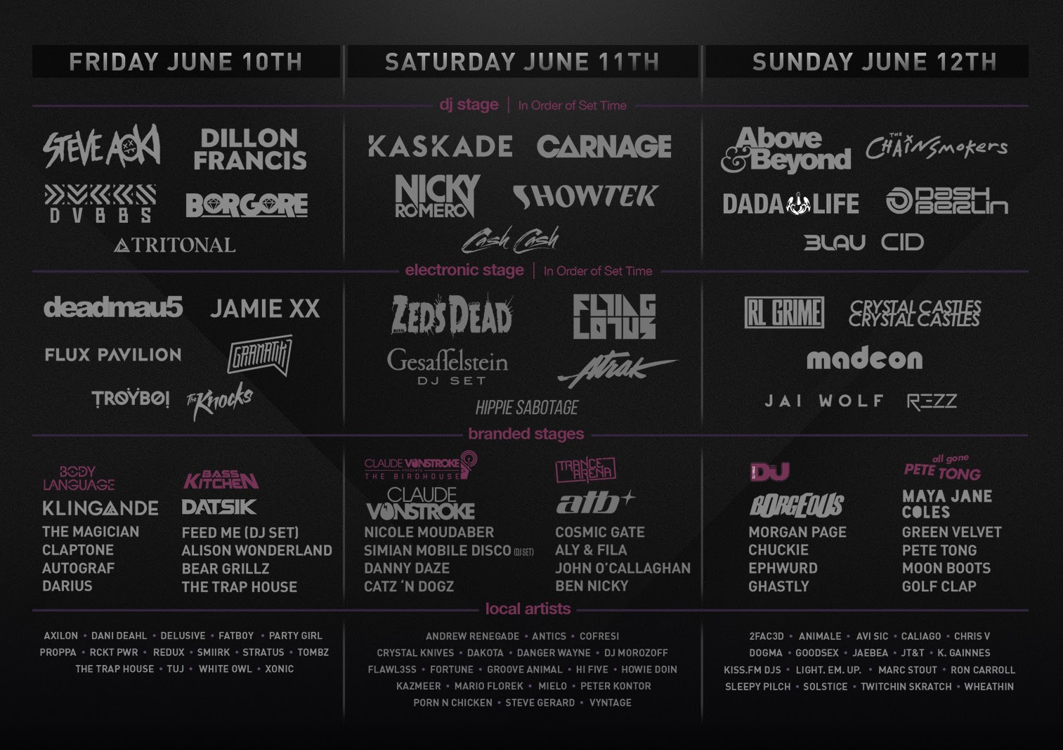 Spring Awakening Announces Daily Artist Lineup