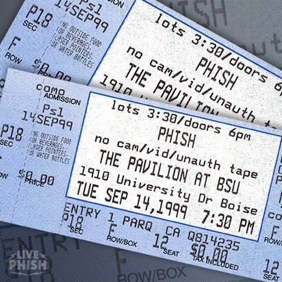 From The Phish Archives: 9/14/99 Boise, ID