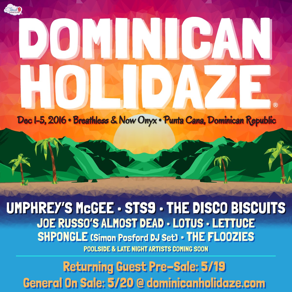 Dominican Holidaze Announces Annual Tropical Concert Adventure