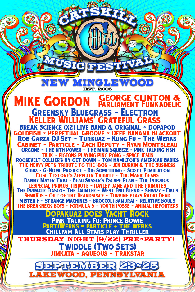 Catskill Chill Announces Phase 2 Lineup