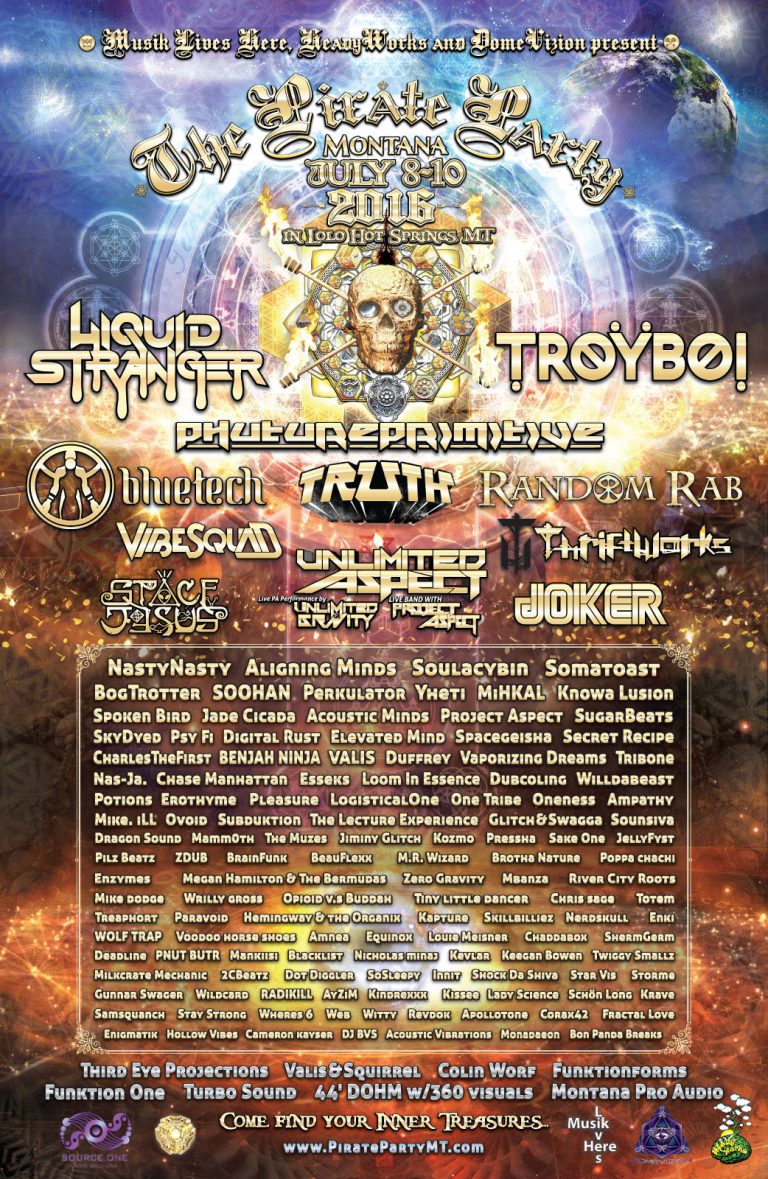 Pirate Party Music Festival 2016 | Preview