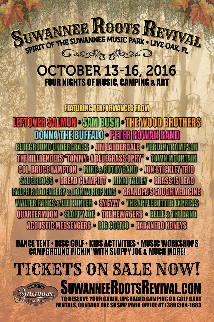 Suwannee Roots Revival Adds Leftover Salmon