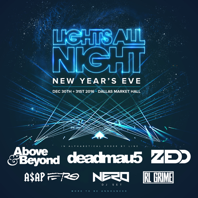 Lights All Night Announce 2016 Headliners