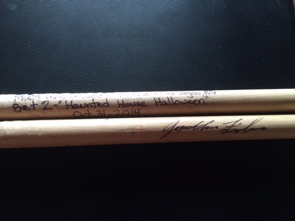 Jon Fishman Drum Sticks up for Auction