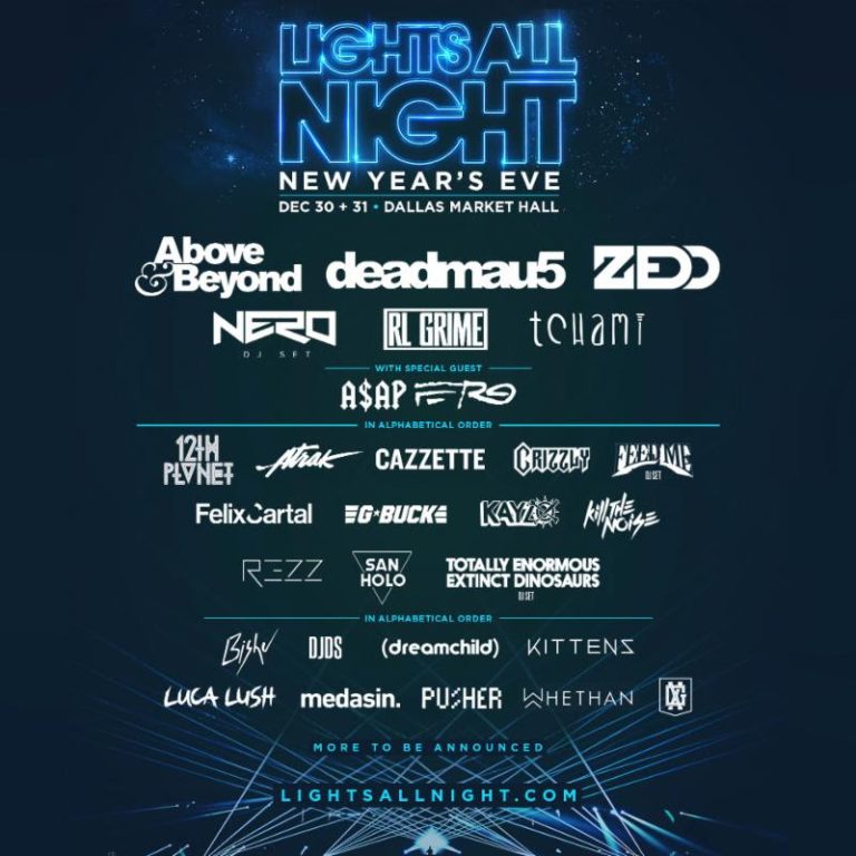 Lights All Night — New Years Eve in Dallas