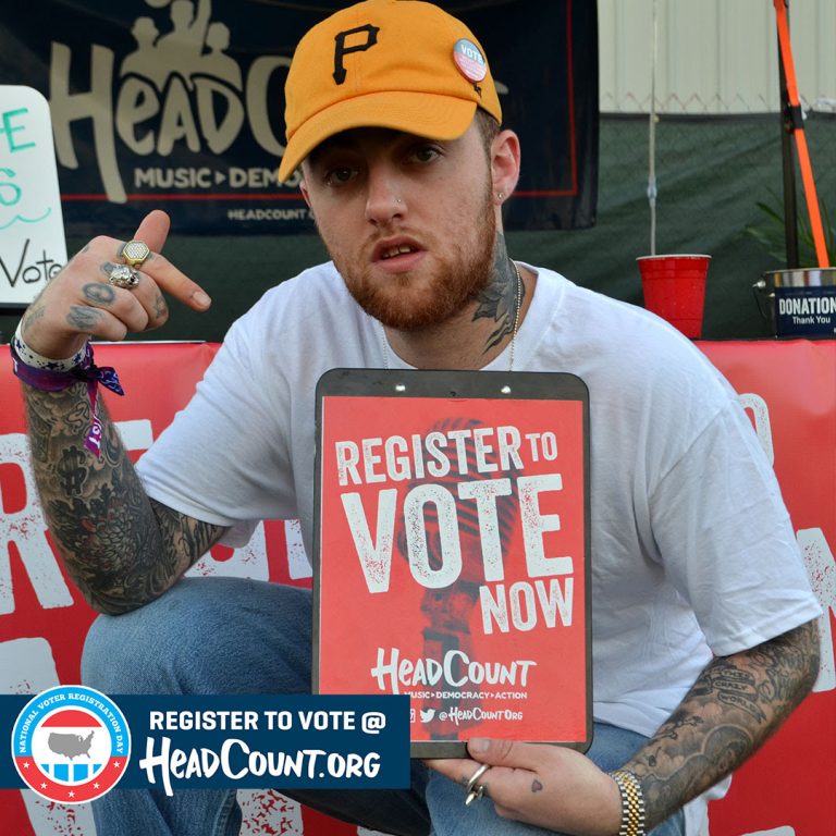 Musicians Help Roll Out Technology to Register Voters by Text