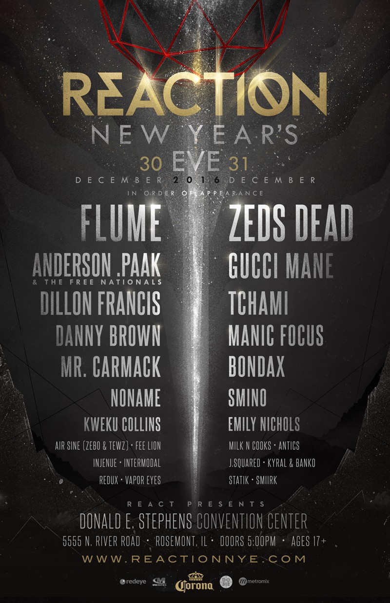 Reaction Returns for Massive New Year's Celebration!